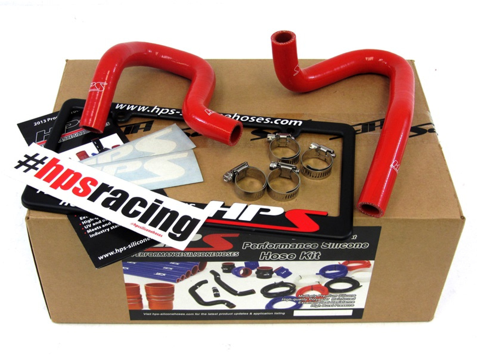 Kit de manguera de calentador de silicona roja reforzada HPS, refrigerante para Hyundai 10-14 Genesis Coupe 2.0T Turbo 4Cyl