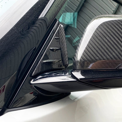 Rexpeed V1 Carbon Fiber Anti-Buffeting Wind Deflector (MK5 Supra)