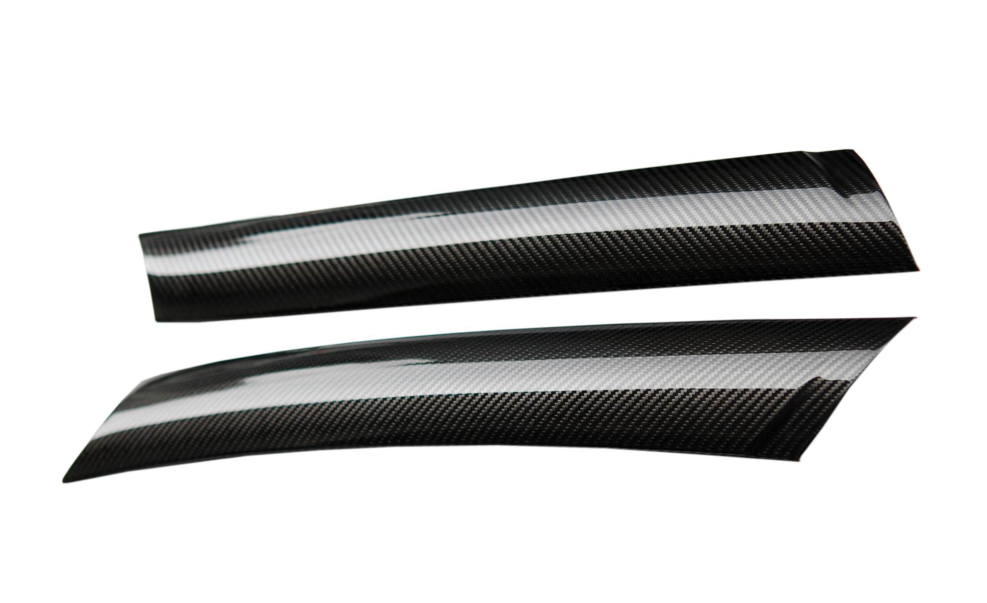 Rexpeed Dry Carbon Fiber Exterior A-Pillar Covers (MK5 Supra)