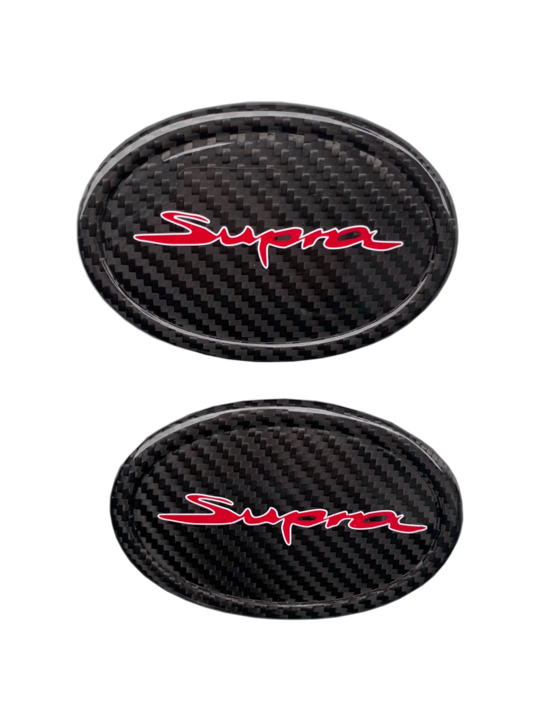 Rexpeed Dry Carbon Emblem Cover (MK5 Supra)