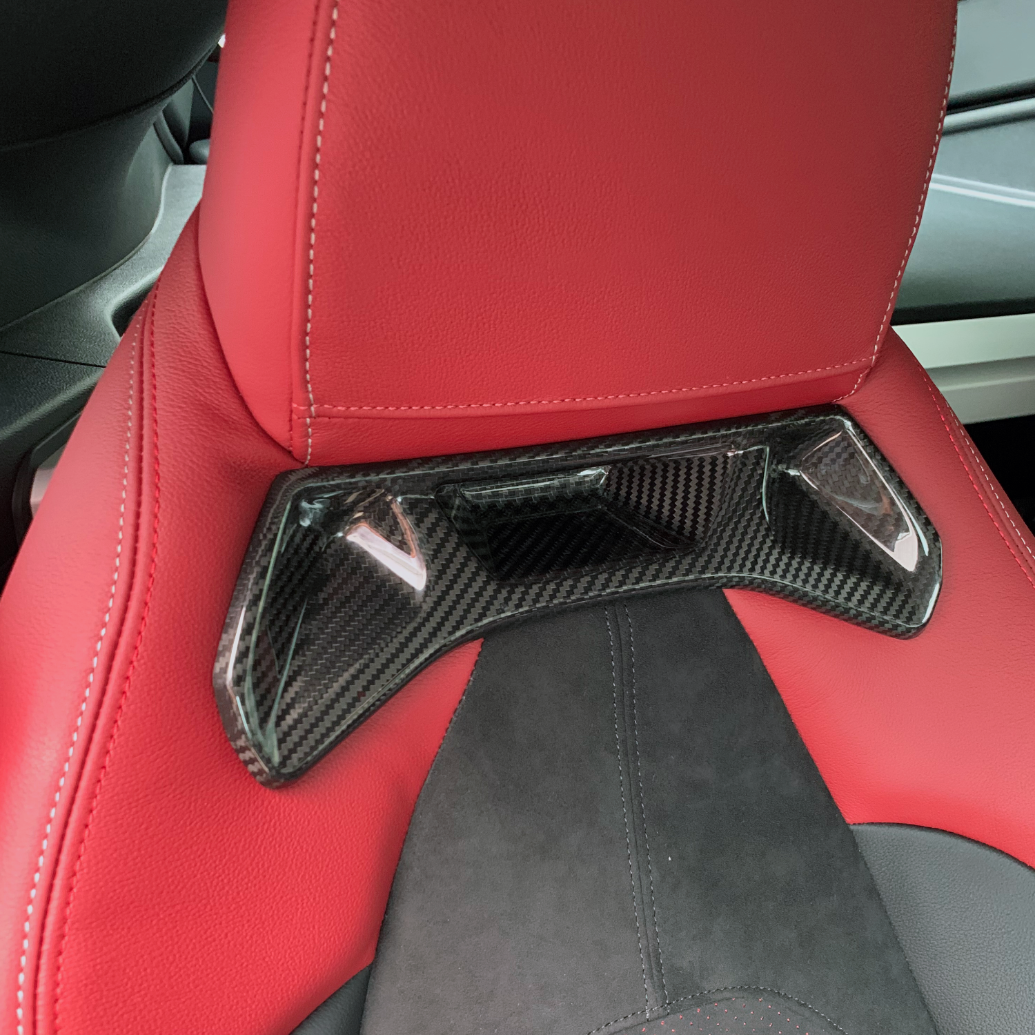 Rexpeed Forged Carbon Seat Delete Insert Cover Set (MK5 Supra)
