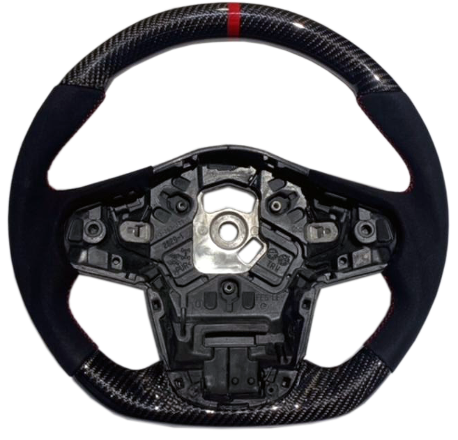 Rexpeed Carbon Fiber & Black Alcantara Steering Wheel (MK5 Supra)