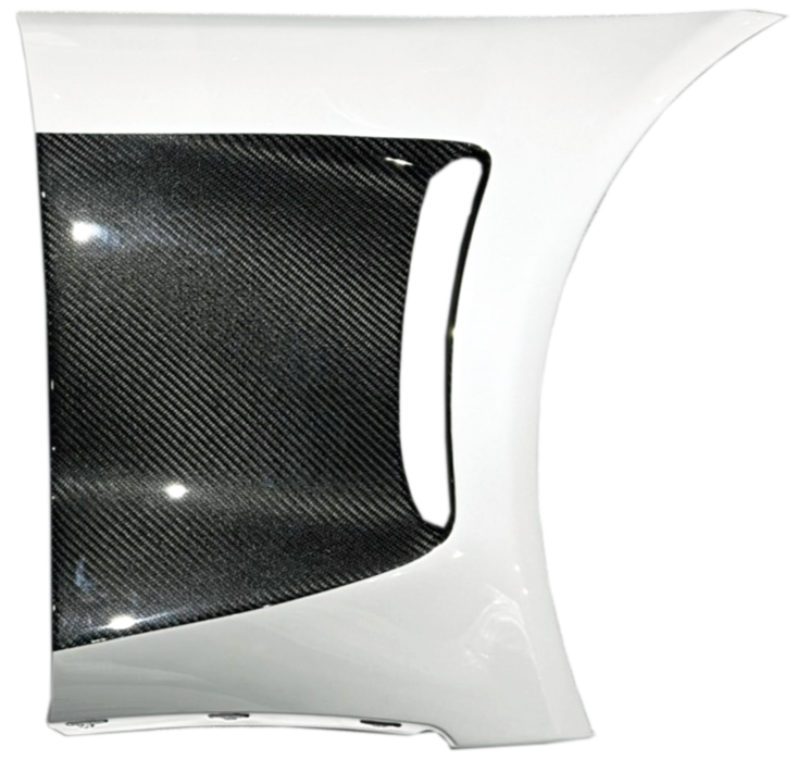 Rexpeed V2 Carbon Fiber Painted Front Fender Duct Panels (MK5 Supra)