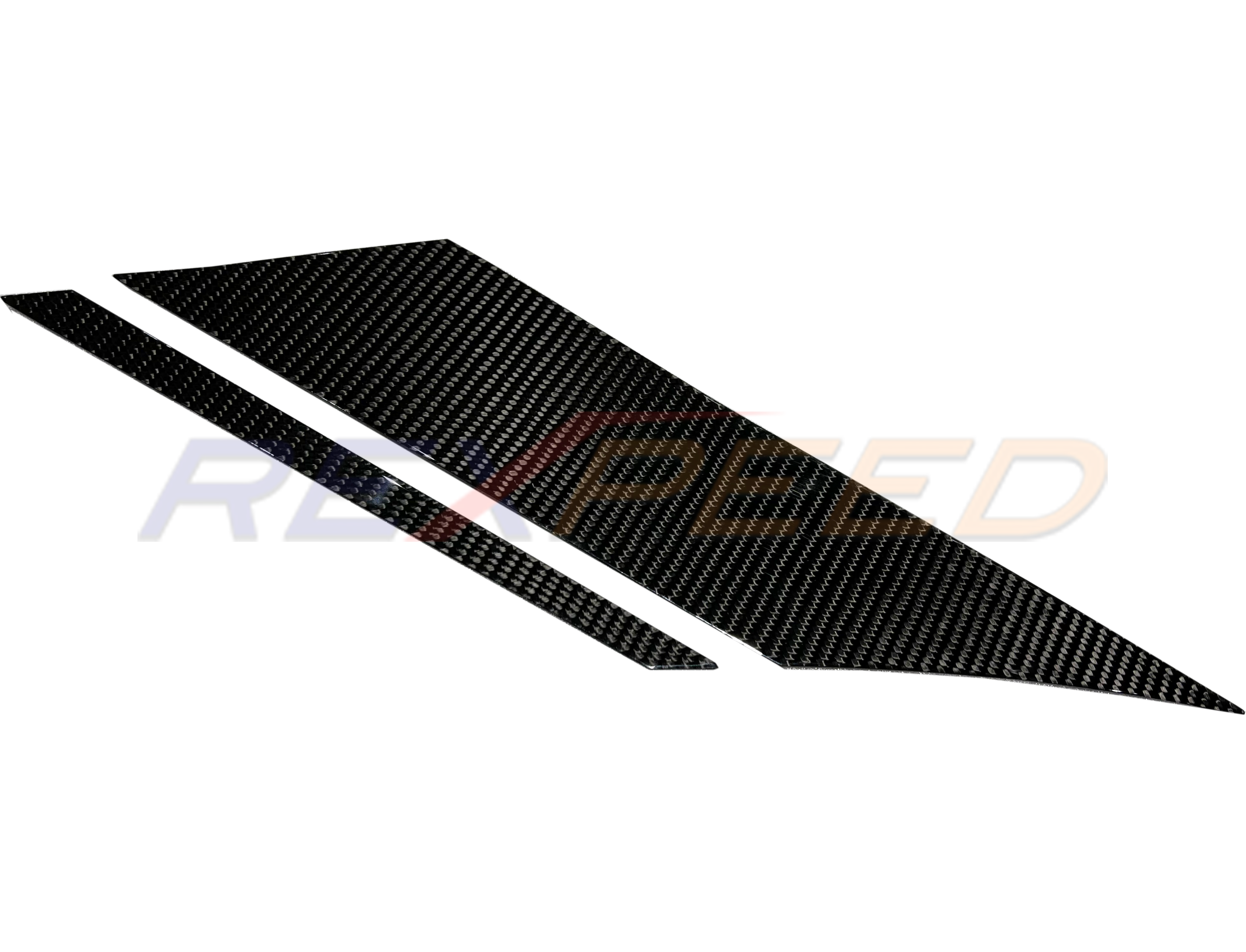 Rexpeed Carbon Fiber C-Pillar Decal (MK5 Supra)