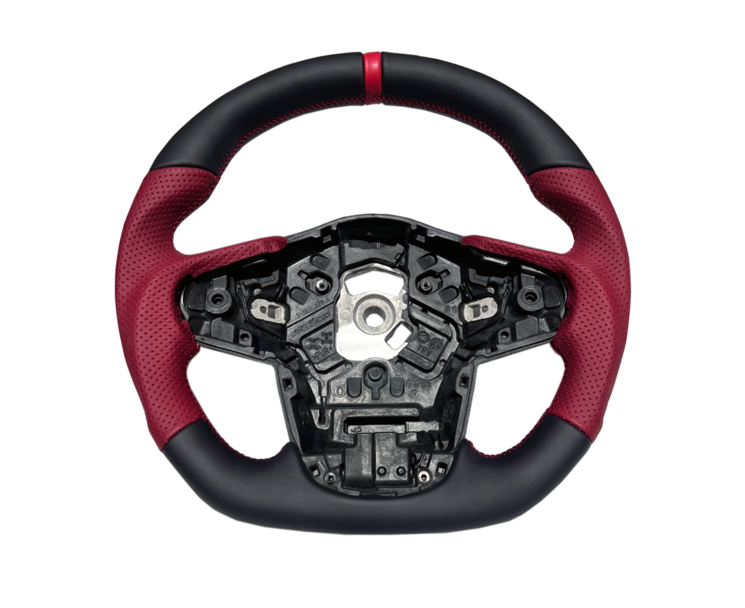 Rexpeed Black Leather Steering Wheel (MK5 Supra)
