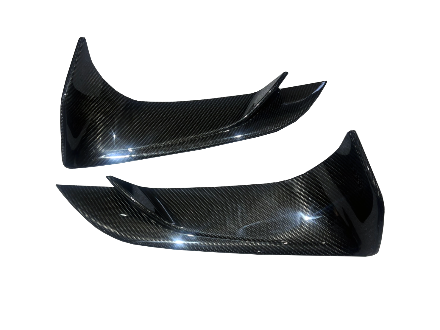 Rexpeed Dry Carbon Lower Front Bumper Covers (MK5 Supra)
