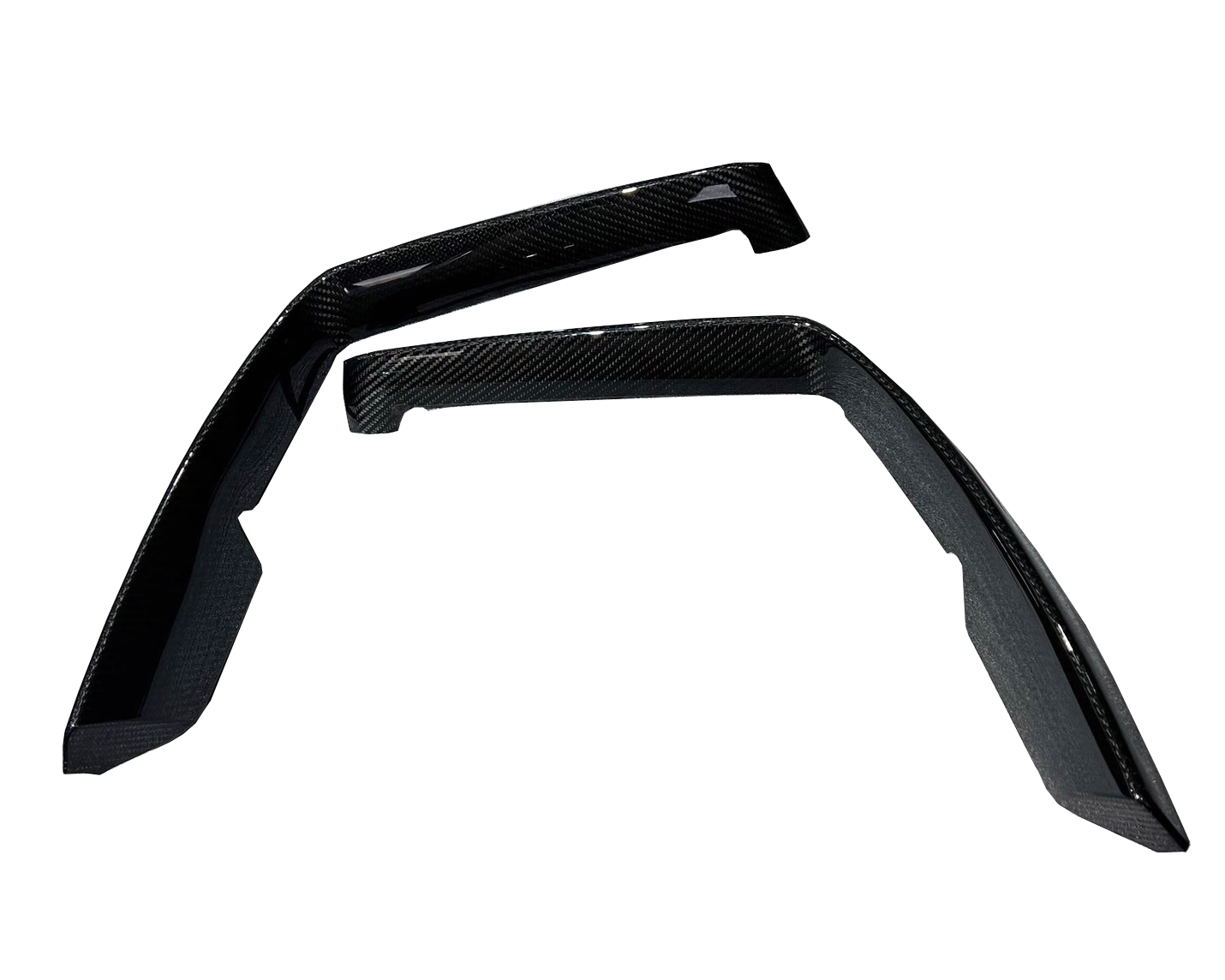 Rexpeed Dry Carbon Front Side Bumper Covers (MK5 Supra)