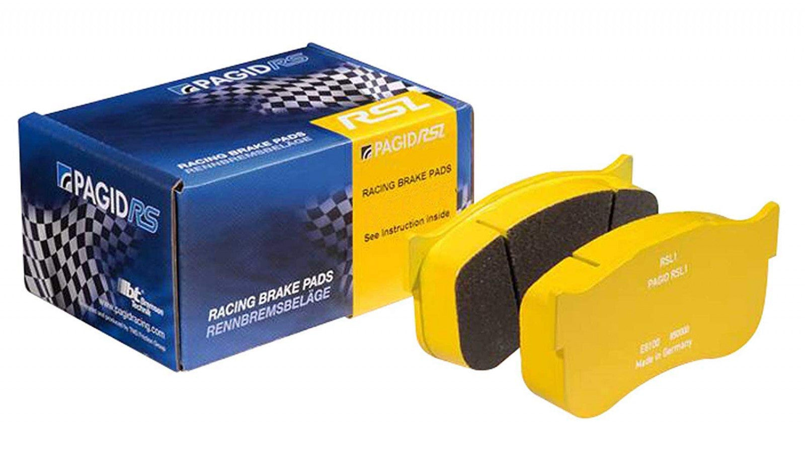 Pagid Ford Mustang, Mistubishi Lancer Evo, Sin Cars Front and Rear Brake Pads