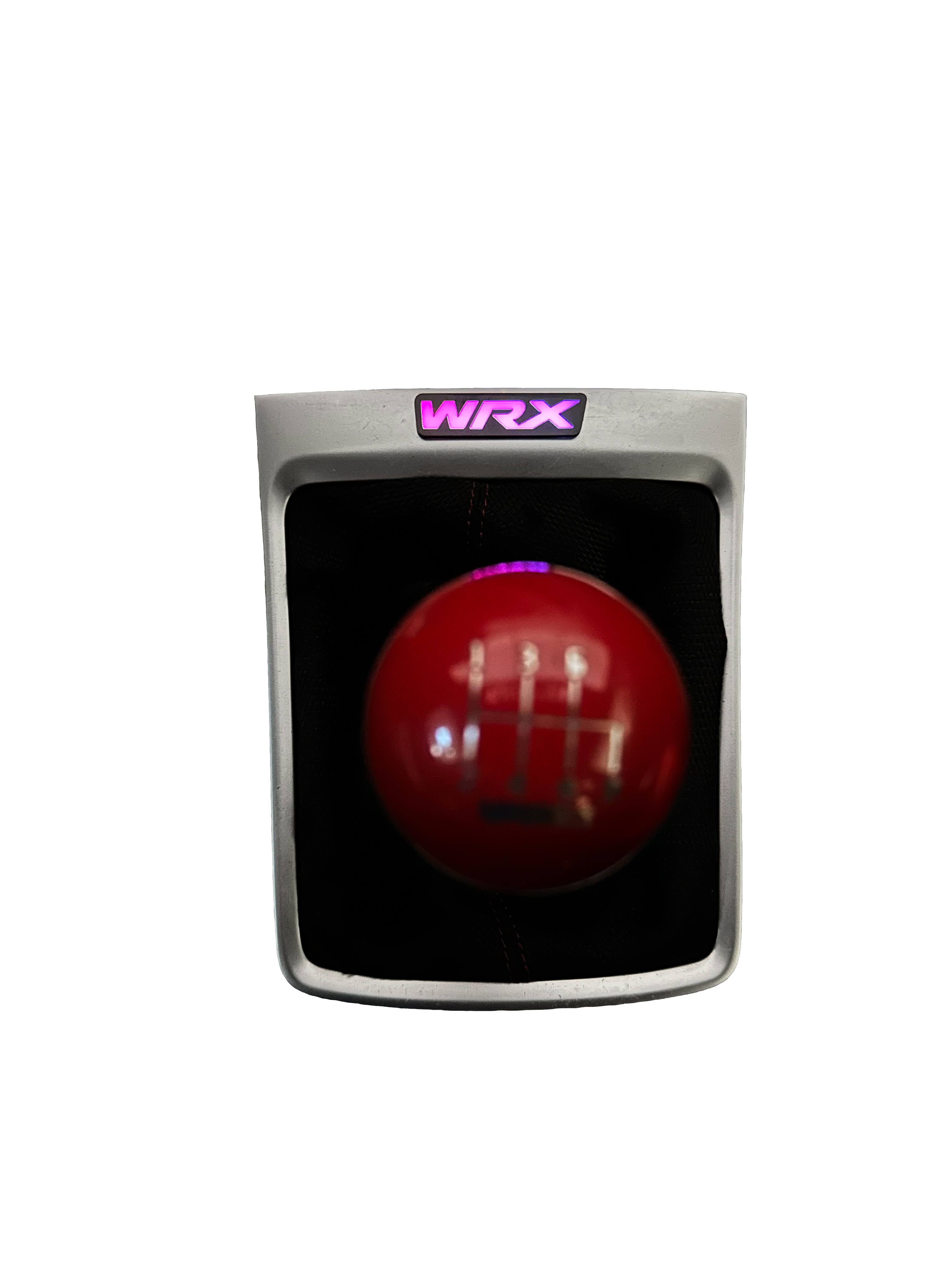 Insignia de ajuste de palanca de cambios WRX con logotipos iluminados