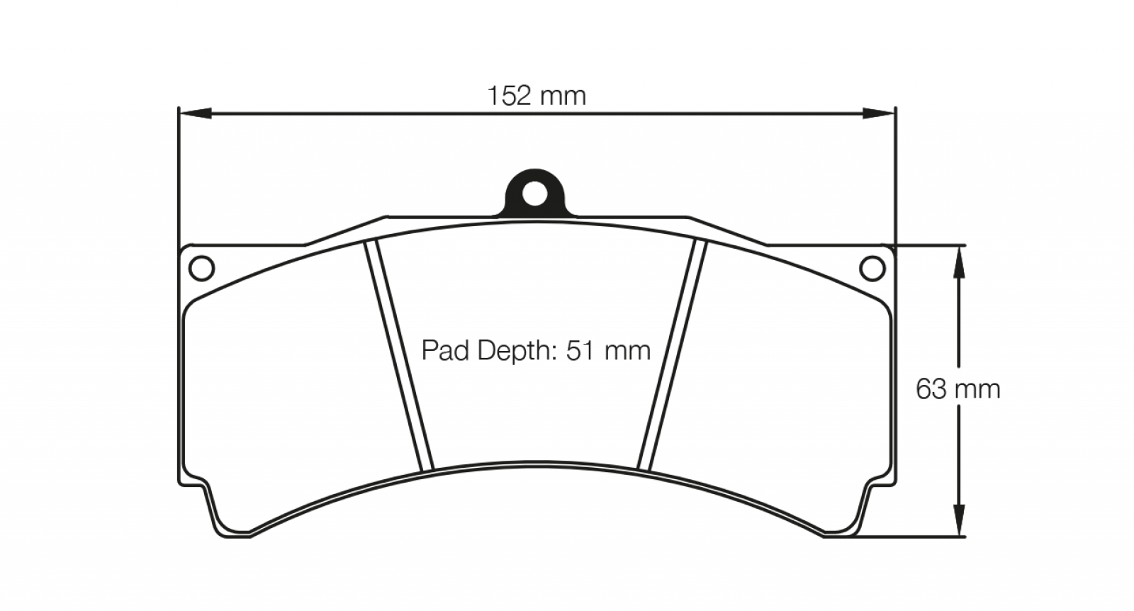 Pagid Ford Mustang, Mistubishi Lancer Evo, Pastillas de freno delanteras y traseras Sin Cars