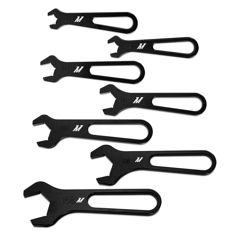 Mishimoto Wrench Set 7pc. (Black Anodized)