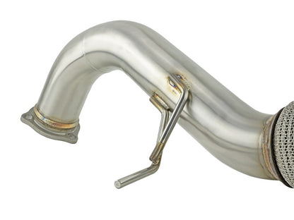 Skunk2 Downpipe Kit w/ Cat (16 - 20 Honda Civic) - Skunk2 Racing