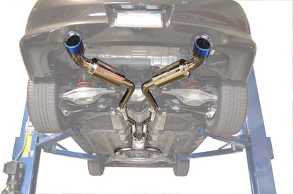 Injen 76mm Stainless Steel Exhaust w/ Titanium Tips (08 - 13 Infiniti G37/G37) - Injen