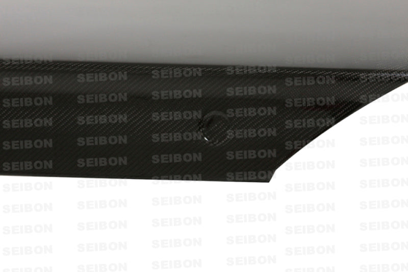Tapa del maletero de fibra de carbono OEM Seibon (Nissan S15)
