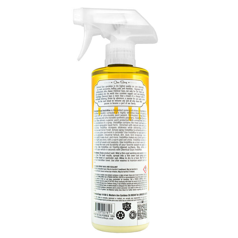 Chemical Guys InstaWax Liquid Carnauba Shine &amp; Protection Spray - 16oz (P6)