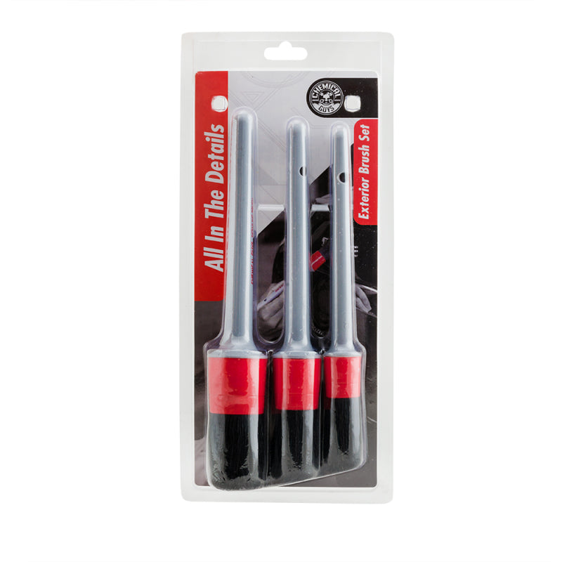 Chemical Guys Exterior Detailing Brushes - 3 Pack (P12)