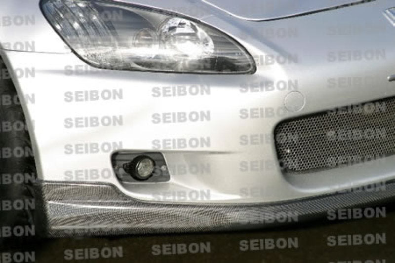 Labio delantero de fibra de carbono OEM Seibon (00-03 Honda S2000)