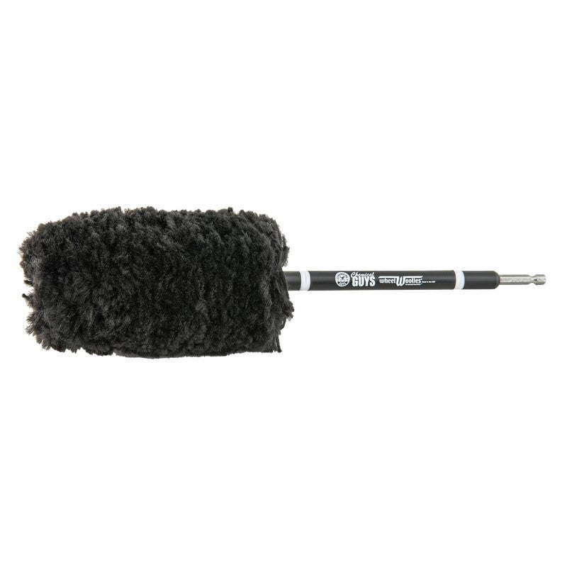 Chemical Guys Power Woolie PW12X Synthetic Microfiber Wheel Brush w/Drill Adapter (P12)