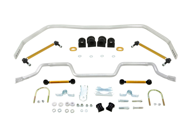 Whiteline Front & Rear Sway Bar Kit (05-14 Ford Mustang)