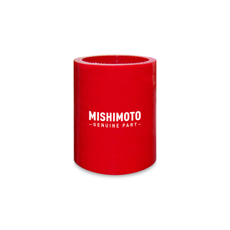Mishimoto 1,75 pulgadas. Acoplador recto - Rojo