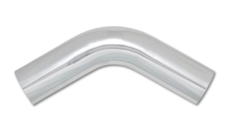 Vibrante tubo de aluminio universal de 3,5 pulgadas de diámetro exterior (curva de 60 grados) - Pulido