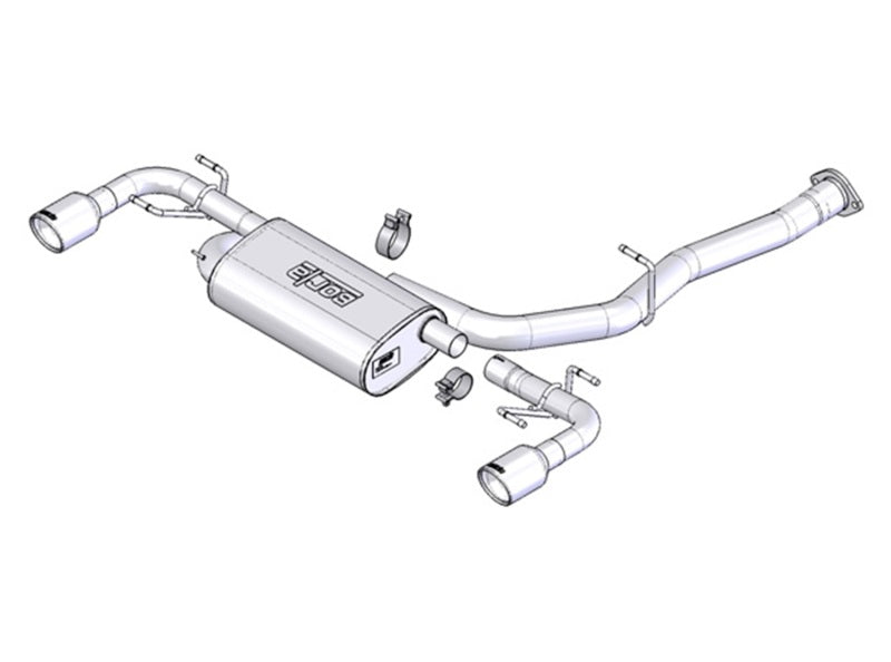 Borla Cat-Back Exhaust System - EC-Type (04-09 Mazda RX-8)