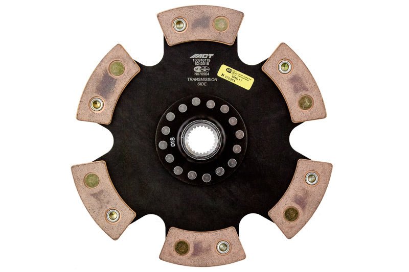 ACT 6 Pad Rigid Clutch Race Disc (WRX/STi/Multiple Subaru Applications) - ACT