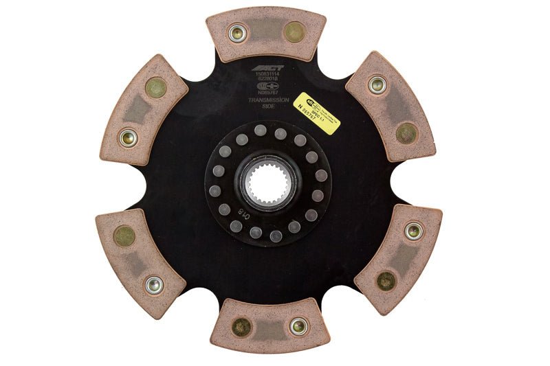 ACT 6 - Pad Rigid Race Disc (Multiple Subaru Applications) - ACT