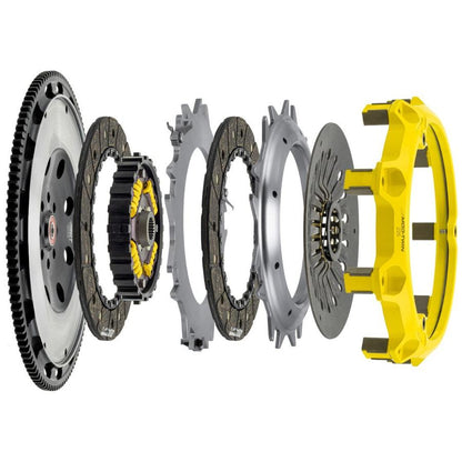 ACT Mod Twin HD Rigid Hub Street Kit w/ Organic Discs Torque Capacity 700ft/lbs (Evo 8/9)