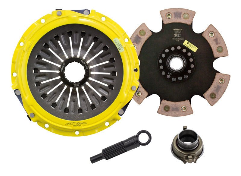 ACT Xtreme Duty 6 Puck Solid Disc Clutch Kit (Evo 8/9) - ACT