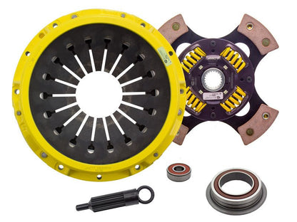 ACT Xtreme Race Clutch Kit w/ Sprung 4 - Pad Disc (87 - 92 Toyota Supra 3.0L Turbo) - ACT