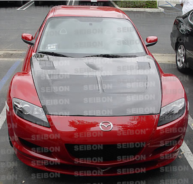 Seibon TSII Carbon Fiber Hood (Mazda RX8)