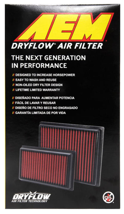 AEM DryFlow Air Filter (17 - 20 Subaru BRZ) - AEM Induction