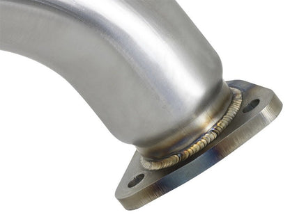 aFe Twisted Steel 3in Rear Down - Pipe/Mid Pipe (17+ Civic Type R) - aFe