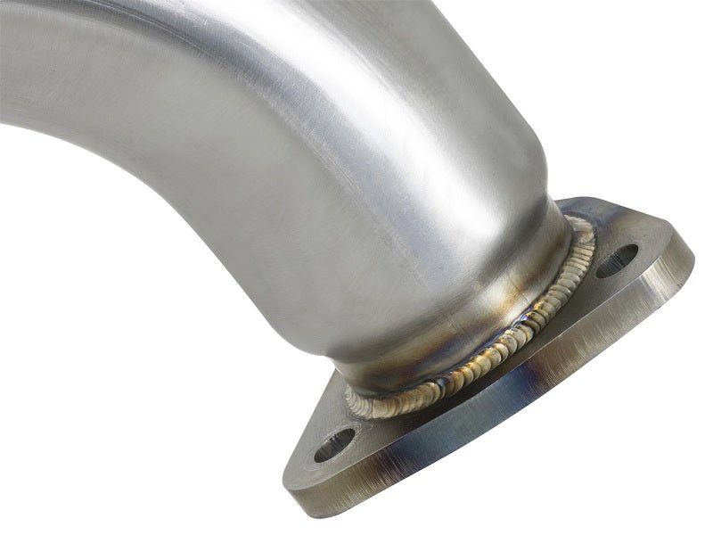 aFe Twisted Steel 3in Rear Down - Pipe/Mid Pipe (17+ Civic Type R) - aFe