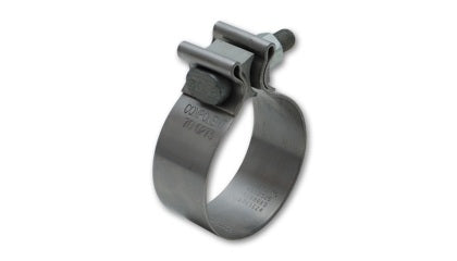 Abrazadera de sellado de escape de acero inoxidable para tubos de 2,75" de diámetro exterior (banda de 1" de ancho)