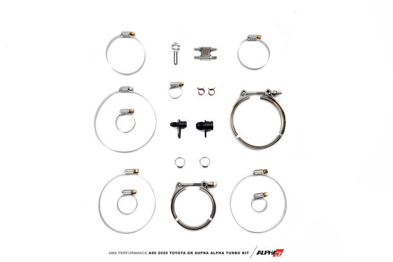 AMS Alpha 6 GTX3076 GEN II Turbo Kit 49 State Legal EPA Catted (MK5 Supra) - AMS