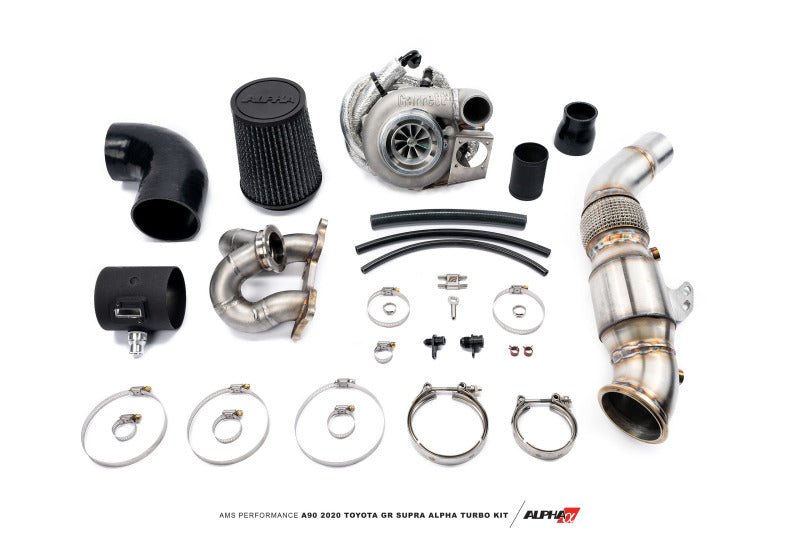 AMS Alpha 6 GTX3076 GEN II Turbo Kit 49 State Legal EPA Catted (MK5 Supra) - AMS