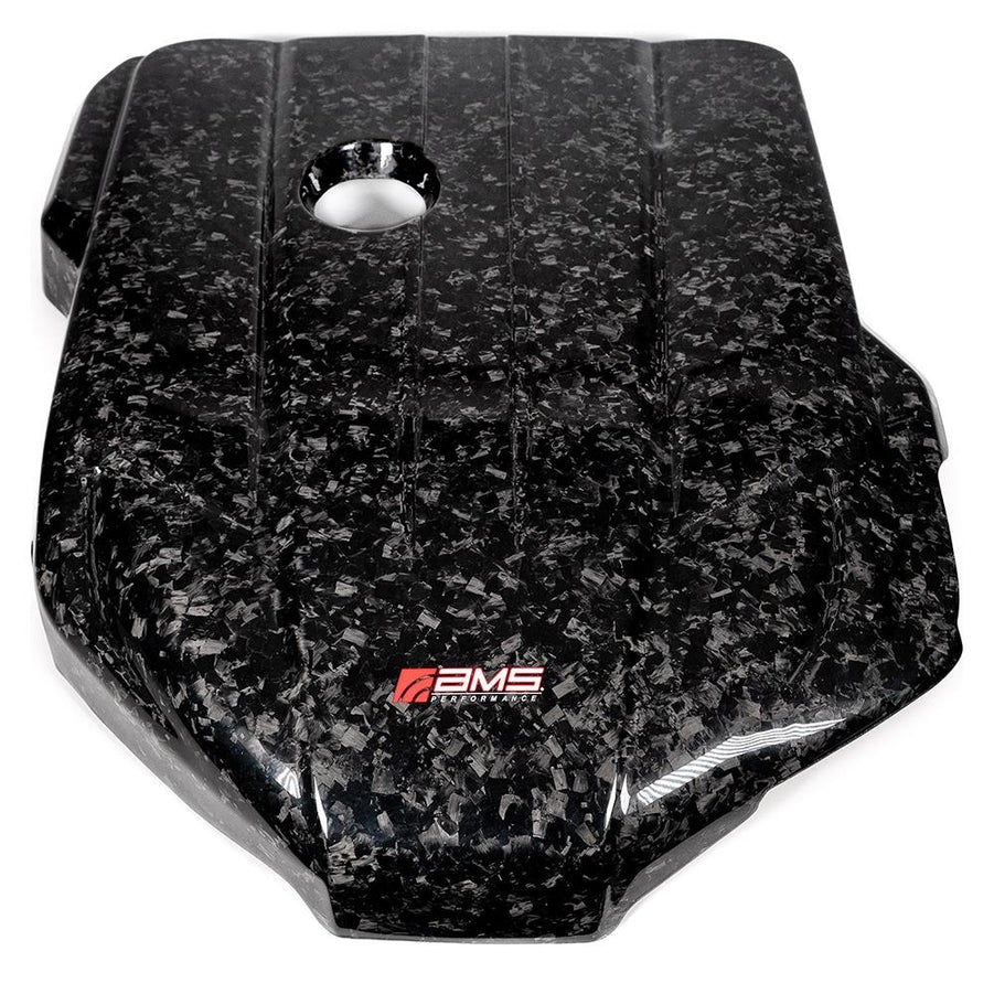 AMS Forged Carbon Fiber Engine Cover (20 - 21 Toyota GR Supra 3.0L) - AMS