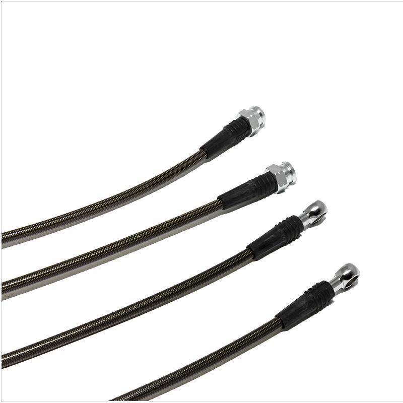 AMS Performance Braided Stainless Steel Brake Lines (Evo X) - AMS