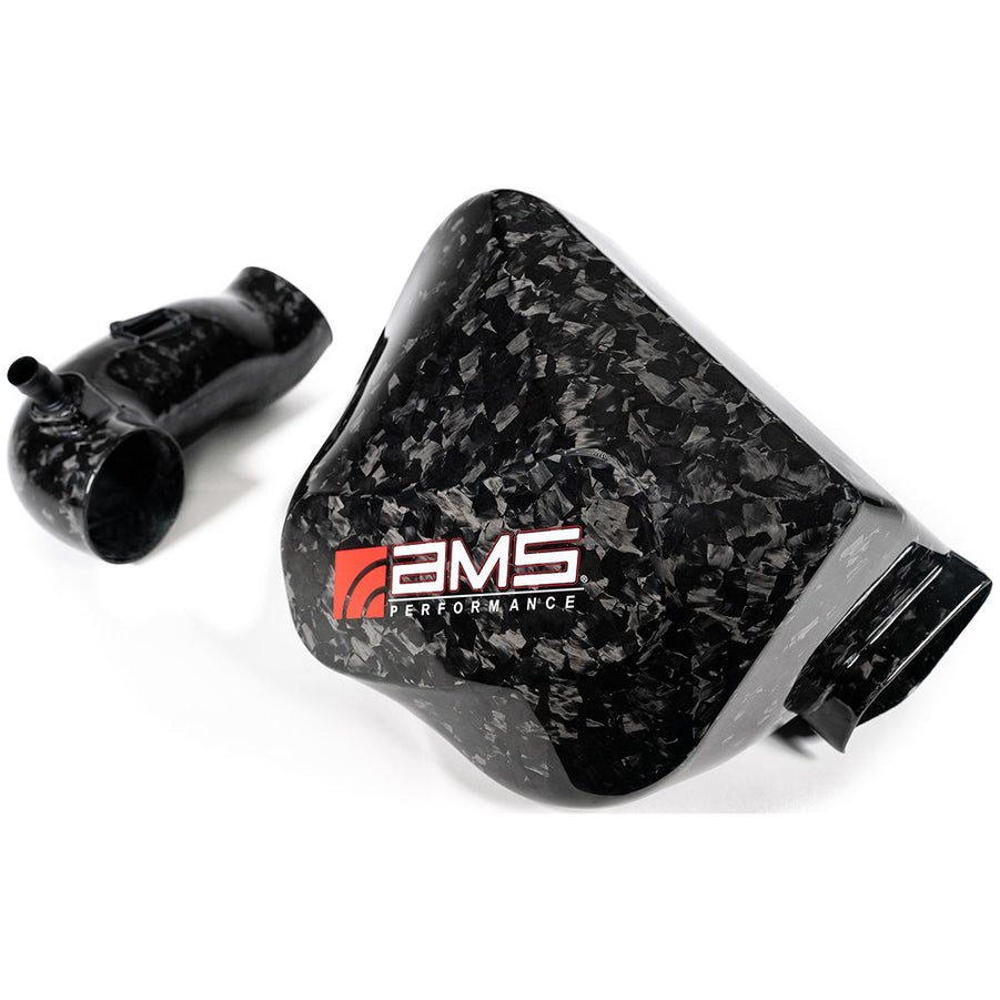 AMS Performance Chopped Carbon Air Intake (20 - 21 Toyota GR Supra 3.0L) - AMS