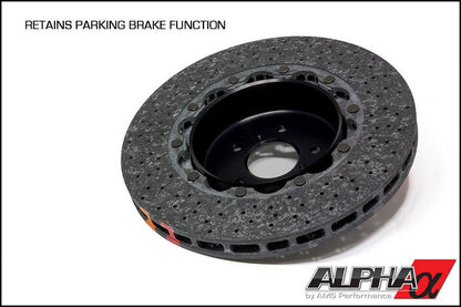 AMS Performance DBA/NISMO R35 Alpha Carbon Ceramic Brake Kit (12+ Nissan GT - R R35) - AMS