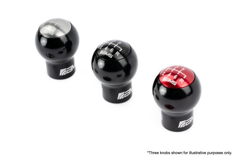 AMS Performance Subaru WRX/STi 6 - Speed Billet Shift Knob (Incl Red, Black, & Gunmetal Cap) - AMS