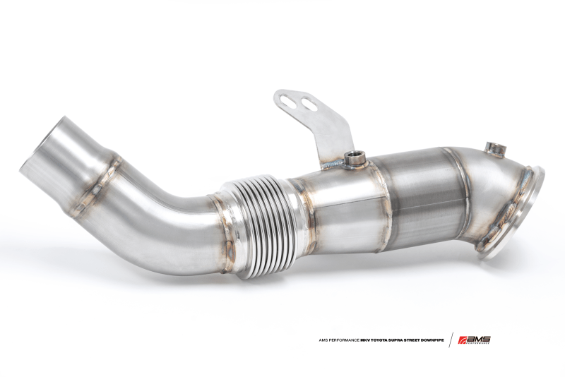 AMS Street Downpipe w/GESI Catalytic Converter (MK5 Supra) - AMS