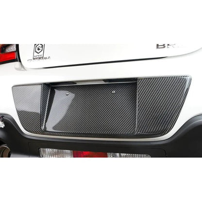 APR Carbon Fiber License Plate Backing (BRZ/GR86 22+) - APR Performance