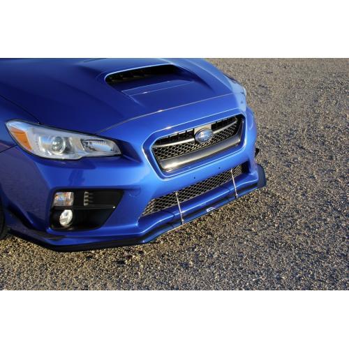 APR Performance Carbon Fiber Front Wind Splitter Stock Bumper (15 - 17 STi) - APR Performance