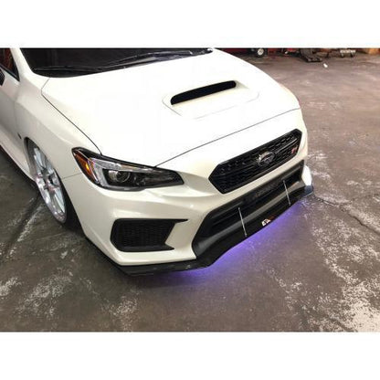 APR Performance Carbon Fiber Front Wind Splitter Stock Bumper (18 - 19 WRX/STi) - APR Performance