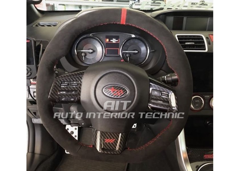 Auto Interior Technic Steering Wheel Wrap (15 - 20 WRX/STI) - Auto Interior Technic