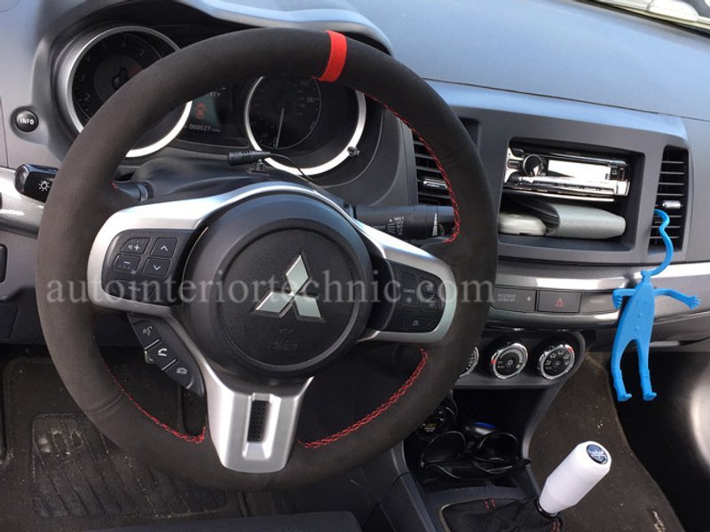 Auto Interior Technic Steering Wheel Wrap (Evo X) - Auto Interior Technic