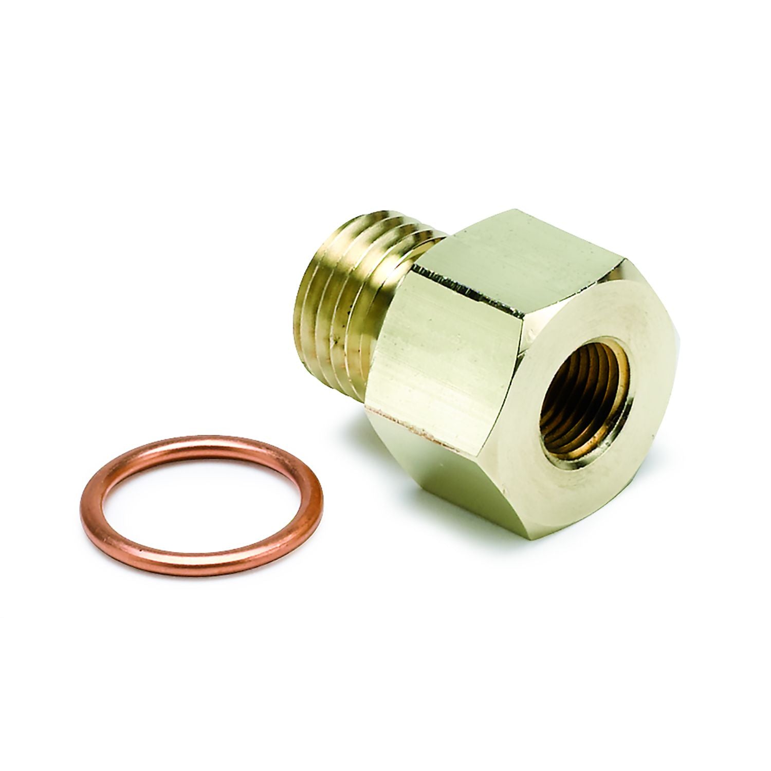 AutoMeter Oil Pan Drain Plug with 1/8" NPT Temp Sensor Provision (M14x1.5) - AutoMeter